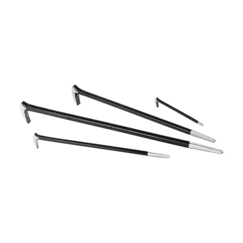 Performance Tool W2021 pry bar set 4-piece roll type