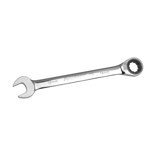 Performance Tool W30358 18mm Ratcheting Combination Wrench