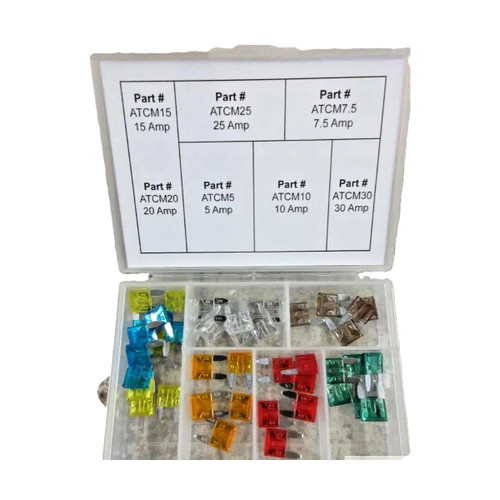 Mize ATCMF40 40 piece mini blade fuse assortment