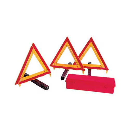 Power Products 1005DTS Traffic Safety Triple-Triangle Roadside Warning Kit