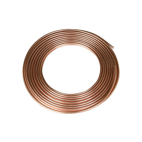 copper Tubing 1/8" Ø, Type R, 0.030" Wall, 50 ft Coil — Refrigeration/AC Service (1850R)