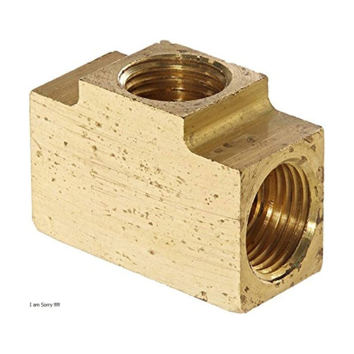 Edelmann 5/16 in Tube Union Tee Inverted Flare Fitting | 130555