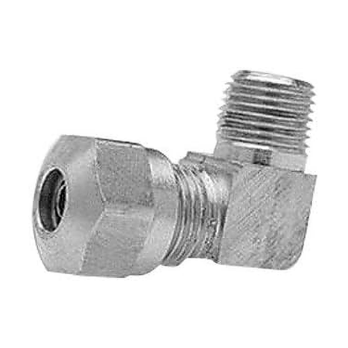 Edelmann 3/8 Inch Tube Size 1/8-27 Thread Size Compression Fitting (169620)