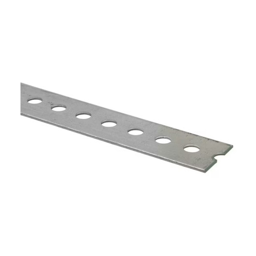 Forney Slot Flat Plated, 3/8 in x 1-3/8 in x 6ft (49642)