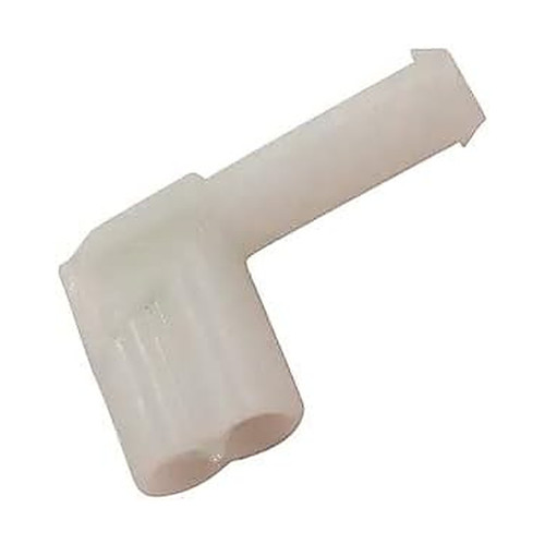 Edelmann Elbow Type Plastic and Soft Rubber Fitting for 3/16 Inch Hose Size (767333)