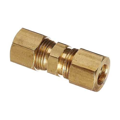 Edelmann 5/16" (8mm) Brass Compression Union (162500)