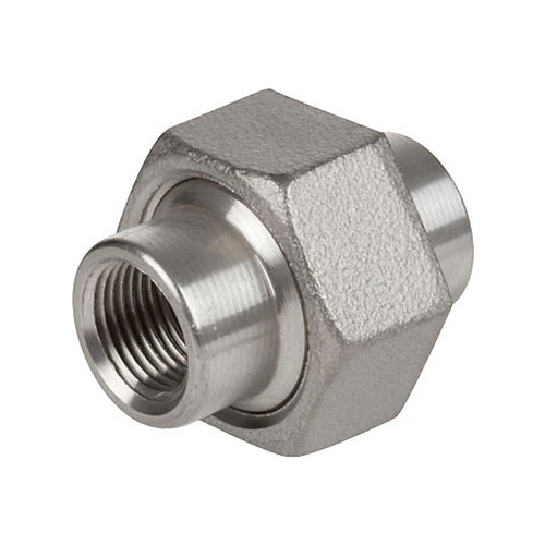 1-1/4 black malleable iron union 114U