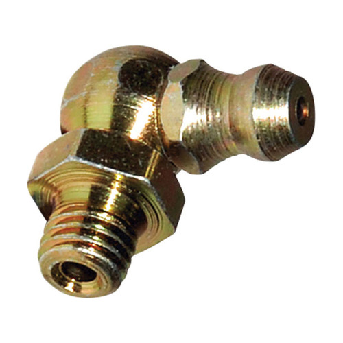 Mize 1/4-28 90° Grease Fitting | Z490A (Pkg/100)