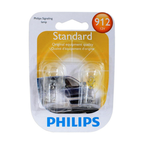 Philips 912 automotive bulbs pack of 2