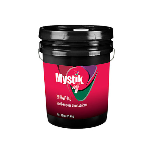 Mystik JT-7 gear lubricant 85W-140 5 gallon