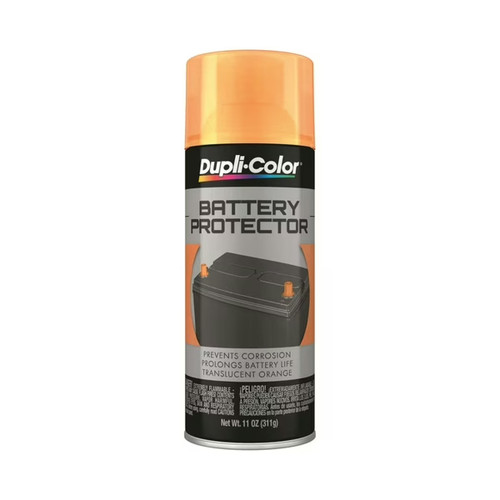Dupli‑Color Battery Protector Spray, 11 oz Translucent Orange (BP900)