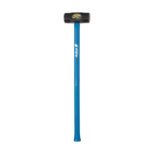 Jackson 10 lb Double Face Sledge Hammer, Blue Fiberglass Handle (34499)