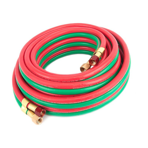 Forney 86145 oxy-acetylene welding hose 1/4 inch 25 feet