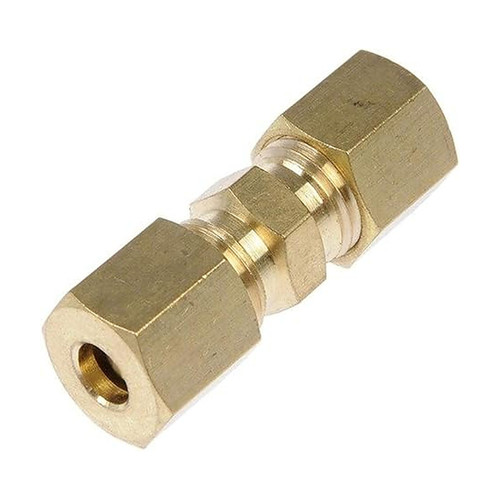 Edelmann 162300 brass compression union fitting 3/16 inch