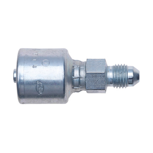 Gates MegaCrimp Male JIC Swivel Tee, 1/4″ x 5/16″ x 1/4″ (4G5MJ)