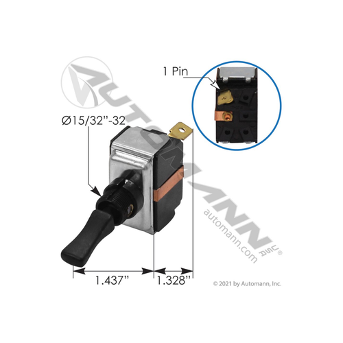 Automann Parking Lamp Switch Kenworth (577.59198)