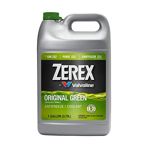 Zerex ZX001 green antifreeze concentrate 1 gallon