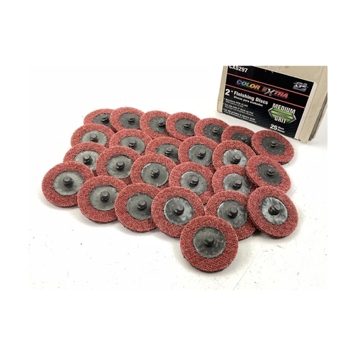 Color Xtra 2" Medium Grit Finishing Sanding Discs Surface Prep (CX8297)