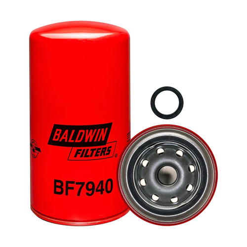Baldwin BF7940 Heavy-Duty Spin-On Fuel Filter | 4 µm