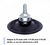 3M Roloc Disc Pad Assembly 3 Inch | 5540