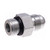 Gates 8MB6MJ MegaCrimp Male Pipe Thread to Male JIC Adapter
