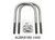 Automann U Bolt Kit RND 7/8in X 5-1/4in X 14-1/2in | AUBK8166-144S
