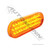Automann F/P/T Light LED 6in Oval Amber (571.LD60A40)