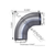 Automann Exhaust Elbow 90° 5in OD-OD (562U4590S10A) Automann Exhaust Elbow 90° 5in OD-OD (562U4590S10A)