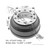Automann brake drum 16.5 x 5 151.6501BA