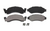 Wagner ZX50 ThermoQuiet Disc Brake Pad Set (ZX50)