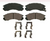 Wagner ZD530 QuickStop disc brake pad set