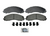 Wagner SX2018 SevereDuty disc brake pad set