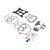 HyGrade Carburetor Repair Kit for Carter YH 1-Barrel Corvette 6-Cylinder (910C)