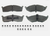 Wagner MX730A Semi-Metallic Disc Brake Pad Set