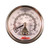 Milton 1189 mini high pressure gauge brass