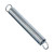Century Spring Corp Extension Spring, Galvanized Hard‑Drawn, 0.016″ Wire × 0.250″ OD × 2.50″ Free Length, Rate 0.5 lb/in, Max Load 0.9 lb (C-115) 