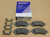 AC Delco 14D465ACHF1 Silver Ceramic Front Disc Brake Pad Set
