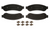 ACDelco Semi-Metallic Front Disc Brake Pad Set