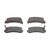 Wagner QC325 ThermoQuiet Ceramic Rear Disc Brake Pad Set