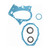 Fel-Pro timing cover gasket set TCS41552