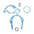 Fel-Pro timing cover gasket set TCS45828