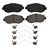 Wagner ZD619 QuickStop Disc Brake Pad Set