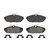 Wagner ZD1082 Disc Brake Pad Set (ZD1082)