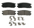 Wagner ZD580A disc brake pad set