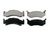 Wagner ZX269 QuickStop Front Disc Brake Pad Set (ZX269)
