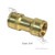 Automann brass PLC union 3/4 inch 177.13B6212