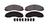Wagner SX2018A SevereDuty Rear Disc Brake Pad Set