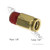Automann brass PLC male connector 1/4 x 1/8 inch