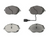 Wagner OEX1633A ceramic front disc brake pad set