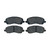 AC Delco 14D866CHF1 Semi-Metallic Front Disc Brake Pad Set